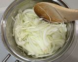 オニオンスープ、チーズ入り作り方1写真