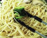 ちきり粉末だしを使った和風パスタ作り方5写真