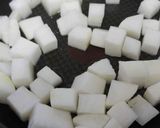 大根とひき肉のうま煮作り方1写真