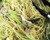 ちきり粉末だしを使った和風パスタ作り方6写真