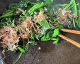 ほうれん草のカリモチお焼き作り方3写真
