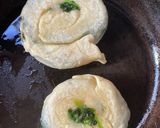 ほうれん草のカリモチお焼き作り方5写真