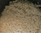 ベビーホタテの きんぴら飯作り方1写真