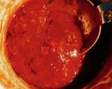 しらすと長ネギの味噌トマトソースピザ作り方4写真