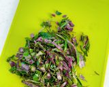 金時草と蕎麦の実のごはん作り方5写真