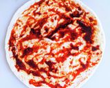 魚の照り焼きそぼろのピザ作り方6写真