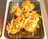 玉ねぎと小海老のかき揚げ作り方9写真