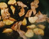 紅生姜の汁をソースに!豚肉と茄子の炒め物作り方3写真
