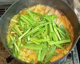 野菜たっぷりの辛ラーメン作り方5写真