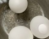 たまごとチーズのオープンサンド作り方1写真