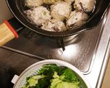 鶏団子とキャベツ煮込み作り方6写真