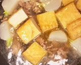 小かぶと厚揚げのそぼろあんかけ作り方4写真