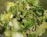 白菜の【塩こんぶサラダ】作り方3写真