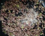 トマトのモツァレラひき肉詰め♪作り方4写真