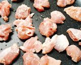 鶏もも肉と玉ねぎピーマンのカレー炒め作り方5写真