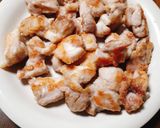 鶏もも肉と玉ねぎピーマンのカレー炒め作り方6写真