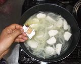 かぶのツナ缶スープ♪食べ過ぎに漢方薬膳作り方5写真
