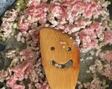 豚ひき肉と白菜の餡かけごはん作り方2写真