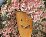 豚ひき肉と白菜の餡かけごはん作り方2写真