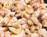 焼きチキンのトマト合え作り方2写真