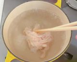 金時草ととり皮のポン酢和え作り方4写真