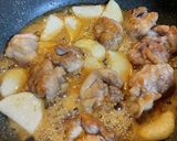 鶏もも肉と山芋の照焼き作り方6写真