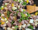 野菜たっぷりなスタミナそぼろ丼作り方4写真