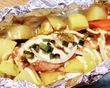 鮭とじゃがいものホクホク味噌マヨ焼き作り方6写真