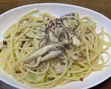 しいたけのペペロンチーノ作り方5写真