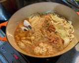 真鱈と真ダチのキムチ鍋あったまる冬レシピ作り方5写真