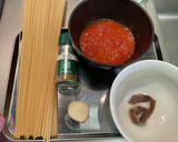 簡単トマトソースのパスタ作り方1写真