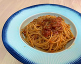 簡単トマトソースのパスタ作り方6写真