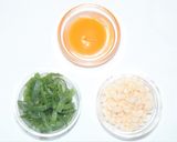 鶏ごぼう釜玉うどん作り方2写真