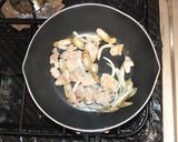 鶏ごぼう釜玉うどん作り方6写真