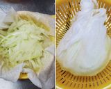 アボカドとトマトのオニオングラタンスープ作り方2写真