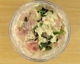 簡単♪ほうれん草&ベーコンの豆腐スコーン作り方4写真
