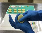 【郷土料理アレンジ】チーズ入りくず団子作り方7写真