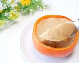 【砂糖なし！】豆乳で作る、柿プリン作り方6写真