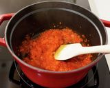 ミートボールとキャベツのトマト煮込み。作り方4写真
