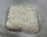 昨夜の鯛めしで作った 鯛めし黄金炒飯作り方2写真