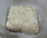 昨夜の鯛めしで作った　鯛めし黄金炒飯作り方2写真
