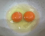 昨夜の鯛めしで作った　鯛めし黄金炒飯作り方3写真