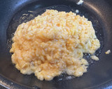 昨夜の鯛めしで作った　鯛めし黄金炒飯作り方8写真