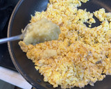 昨夜の鯛めしで作った　鯛めし黄金炒飯作り方10写真