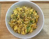 昨夜の鯛めしで作った 鯛めし黄金炒飯作り方12写真