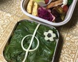 サッカー弁当作り方4写真