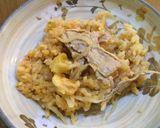 豚キムチ釜飯風作り方8写真
