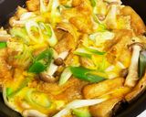 きのこ入り衣笠丼作り方6写真