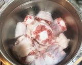 ソコリタン♡牛テールスープ(소꼬리탕)作り方1写真