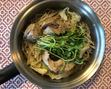 サバ缶ともやしの鍋作り方3写真